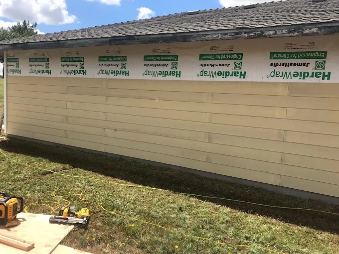 Fiber Cement Siding Install — Sacramento